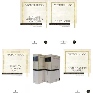 Bir Idam Mahkumunun Son Günü  - Deniz İşçileri - Victor Hugo 5 Kitap Set