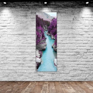 Bk Home Manzara Panorama Dikey Kanvas Tablo 100 x 35 cm - 1