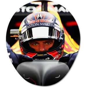 Max Verstappen - Formula 1 Bilek Destekli Mousepad Model - 2 Oval