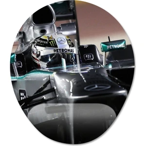 Lewis Hamilton (Mercedes / Formula 1) Bilek Destekli Mousepad Model - 3 Oval