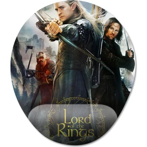 Yüzüklerin Efendisi - Lord Of The Rings Bilek Destekli Mousepad Model - 4 Oval