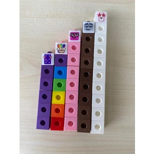 Zk Toys Numberblocks 6-7-8-9-10 LEGO Küp Number Blocks 6-7-8-9-10