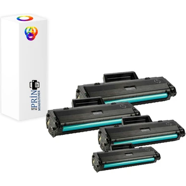 PlusPrint Laser Mfp 137FNW Yazıcı Uyumlu Muadil Toner 1000SAFYA-4'LÜ Paket