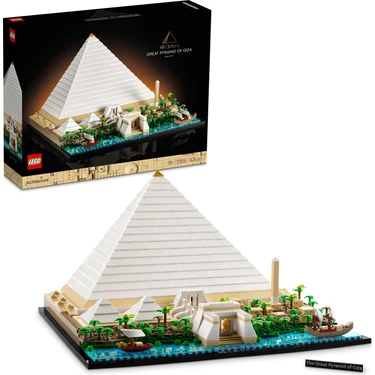 LEGO® Architecture Mimari Simgeler Koleksiyonu: Keops Piramidi 21058 - Yetişkinler Için