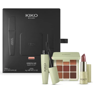 KikoMilano KIKO Eyes Make-Up Kıt - Green Me Make Up Set