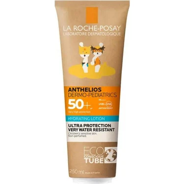 La Roche-Posay Anthelios SPF 50+ Çocuklar için Güneş Losyonu 250 ml Hassas Ciltler