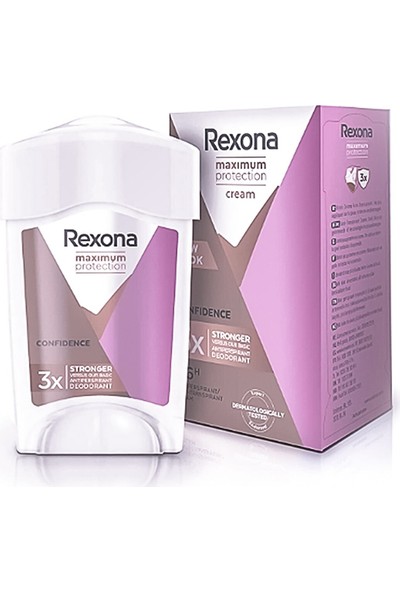 Rexona Maximum Protection Cream Confidence 96 Saat Etkin Koruma 45 ml