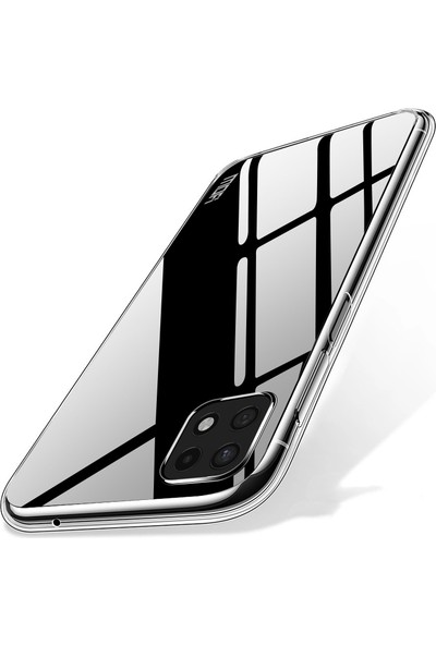 Mofi Samsung Galaxy A22 5g Şeffaf Için Tpu Telefon Kılıfı (Yurt Dışından)