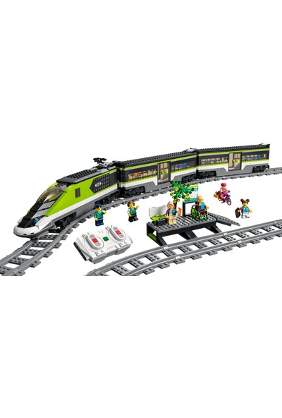 LEGO® City Ekspres Yolcu Treni 60337 - 7 Yaş ve Üzeri Çocuklar Için Powered Up Teknolojili Oyuncak Tren Yapım Seti (764 Parça)