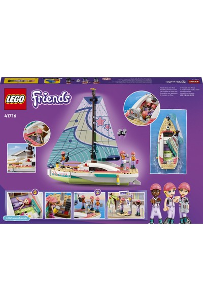 LEGO® Friends Stephanie’nin Yelkenli Macerası 41716 - 7 Yaş ve Üzeri Çocuklar Için Oyuncak Yapım Seti (309 Parça)