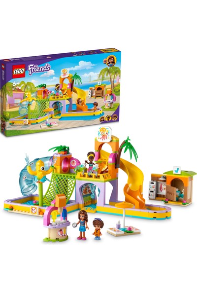 LEGO® Friends Su Parkı 41720 - Arkadaşlığı Seven 6 Yaş ve Üzeri Çocuklar Için Yaratıcı Oyuncak Yapım Seti (373 Parça)
