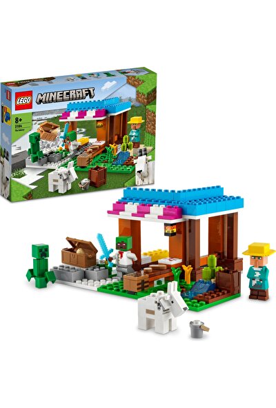 LEGO® Minecraft® Fırın 21184 - 8 Yaş ve Üzeri Çocuklar Için Köylü ve Creeper™ Içeren Oyuncak Yapım Seti (157 Parça)