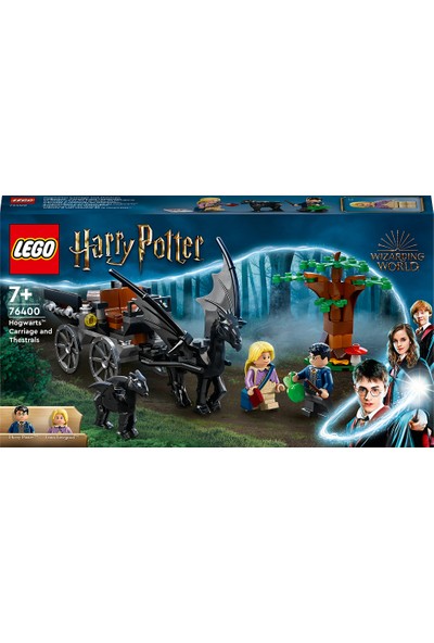 LEGO® Harry Potter™ Hogwarts™ Araba ve Testraller 76400 - 7 Yaş ve Üzeri Çocuklar Için Oyuncak Yapım Seti (121 Parça)