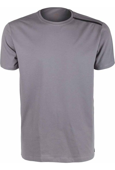VAV Wear Outdoor T-Shirt Günlük Pamuklu Basic Erkek Kısa Kollu Tişört Terletmez Sıfır Yaka BASETI03