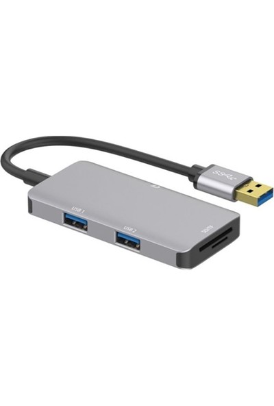 HDMI To VGA Adapter With Audio Sd/t-Flash/cf Card Reader+Usb3.0x2