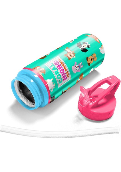 22904 Coral Hıgh Pipetli Alüminyum Matara 600 ml fırsatları