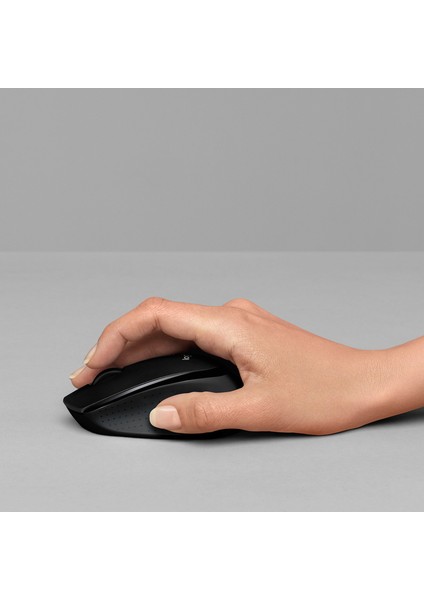 M330S Sessiz Kablosuz Optik Mouse - Siyah