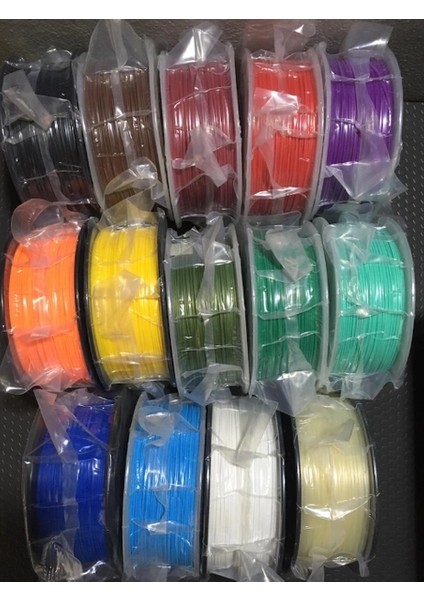 10 Metre Kırmızı Renk Pla Filament 3D Kalem Yazıcı Için