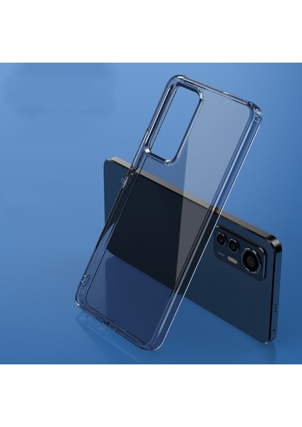 Xiaomi İçin Pc + Tpu Telefon Kılıfı 12 Şeffaf Siyah (Yurt Dışından) modelleri