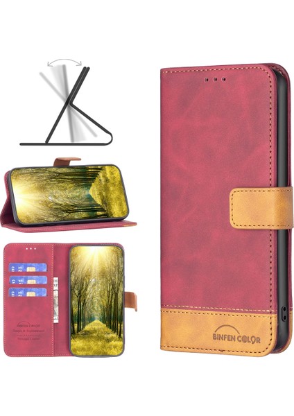 Xiaomi Redmi İçin Cilt Fe Kılıfı 10C Kırmızı (Yurt Dışından) fiyatları