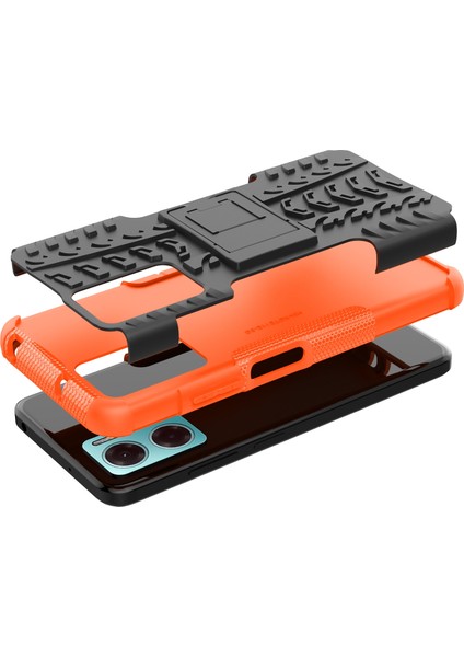 Xiaomi Redmi İçin Lastik Doku Telefon Kılıfı Not 11E 5G Turuncu (Yurt Dışından) fırsatları