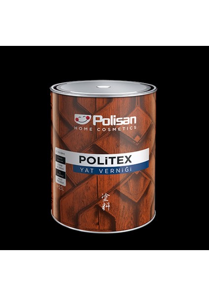 Politex Yat Verniği Parlak Şeffaf 2,5 Litre