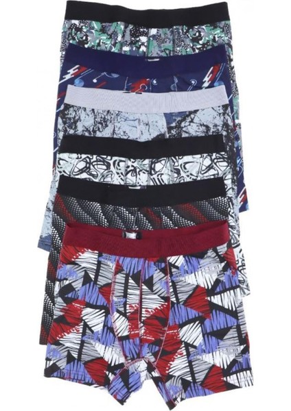 Erkek Elastan Empirme Spor Boxer 0119 - 6 Adet fiyatları