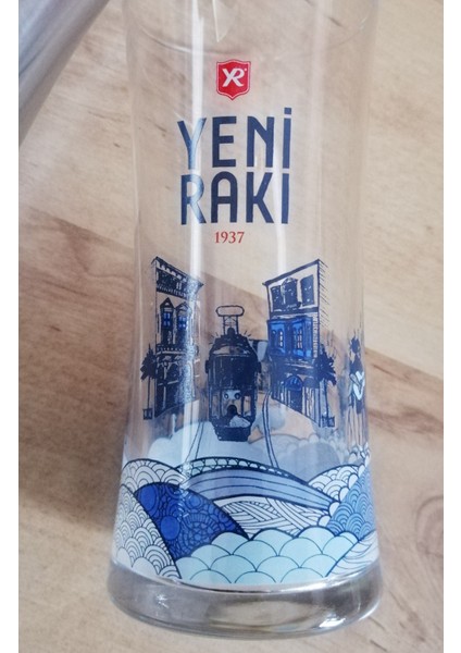 Tramvay Şehir Serisi Rakı Bardağı 1 Adet
