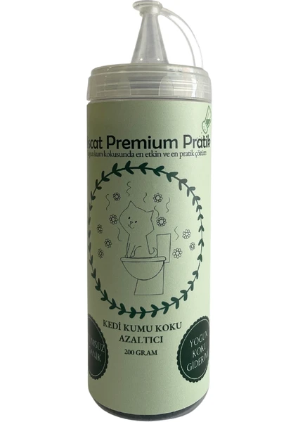 Premium Pratik 200 gr Kedi Kumu Koku Azaltıcı