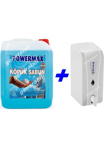 Pelex Köpük Sabun Makinası +Powermax 5kg Köpük Sabun Ikili Set