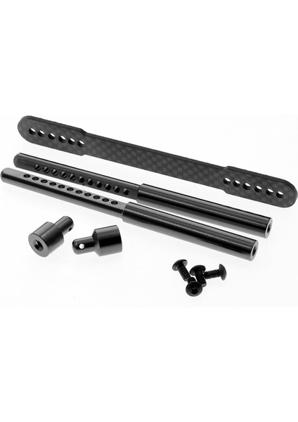 108.5MM Kabuk Sütun Metal Aksiyel SCX10 90047 1/10 Rc Araba Yükseltme Parçaları Siyah