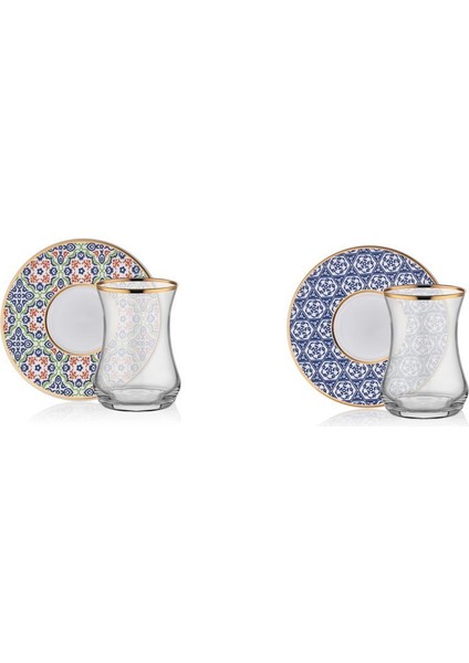 Mahza 12 Parça Çay Takımı