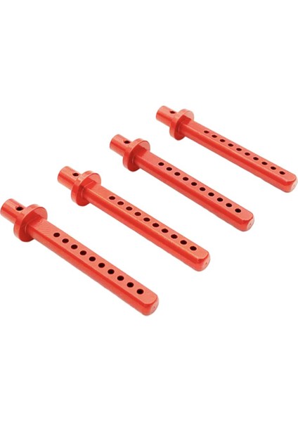 50MM Vücut Sonrası Eksenel SCX10 90028 Için Rc Araba Mounts 1/10 Rc Araba Yükseltme Parçaları Kırmızı