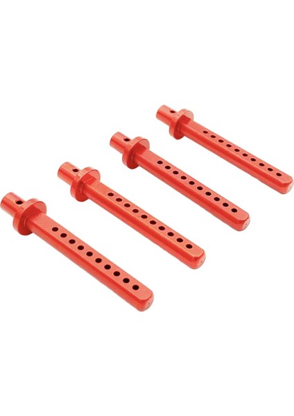 50MM Vücut Sonrası Eksenel SCX10 90028 Için Rc Araba Mounts 1/10 Rc Araba Yükseltme Parçaları Kırmızı
