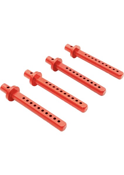 50MM Vücut Sonrası Eksenel SCX10 90028 Için Rc Araba Mounts 1/10 Rc Araba Yükseltme Parçaları Kırmızı