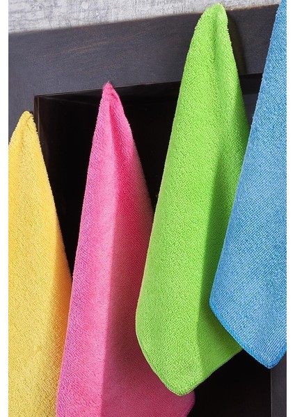 4'lü Ekonomik Mikrofiber Kurulama Temizlik Bezi