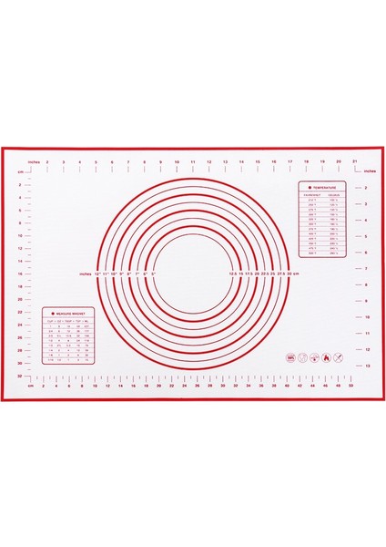 Yapışmaz Silikon Pişirme Matı (Yurt Dışından)