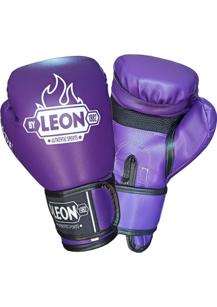 By Leon 1982 Leon Blade Training Boks, Kick Boks ve Muay Thai Eldiveni Mor 8 Oz