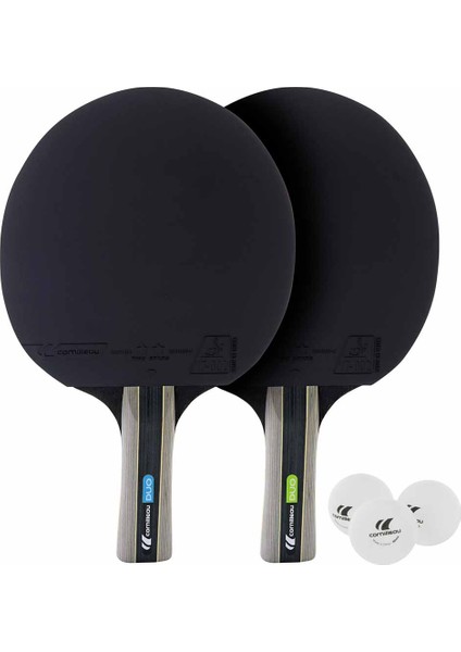 Sport Pack Duo Ittf Onaylı Masa Tenisi 2 Raket + 3 Top Set