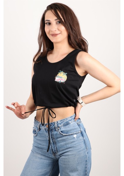 Kadın Kolsuz Crop Bluz fiyatları