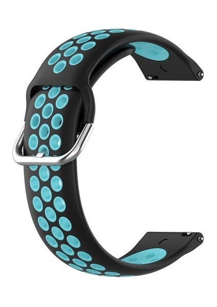 Cool Cold Samsung Galaxy/huawei Gt2 Pro/honor Dişli (46 Mm-22 Mm) Kayış Ipeksi Yumuşak Delikli Kordon