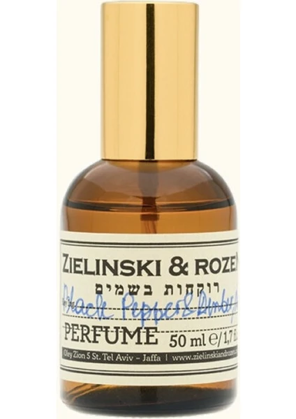 Zielinski & Rozen Perfume Black Pepper & Amber, Neroli 50 ml