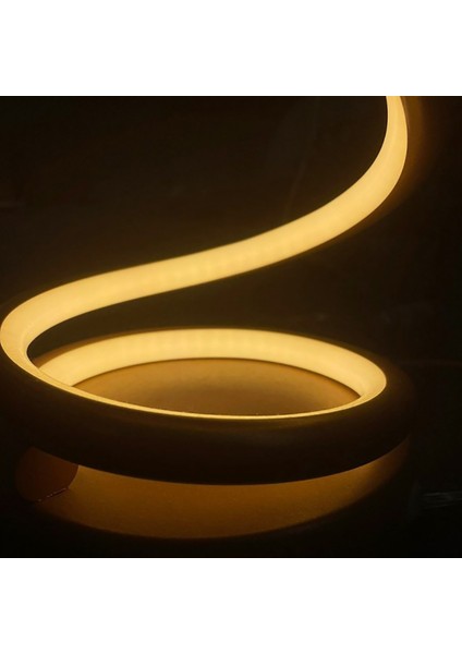 TRA20198 Eco 55 cm LED Masa Lambası Spıral - Işık Rengi 3000K Sıcak Beyaz