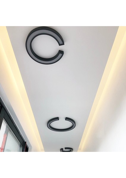 TRA31032 Eco Ø60 cm LED Avize Plafonyer C Vıer - Işık Rengi 6500K Soğuk Beyaz