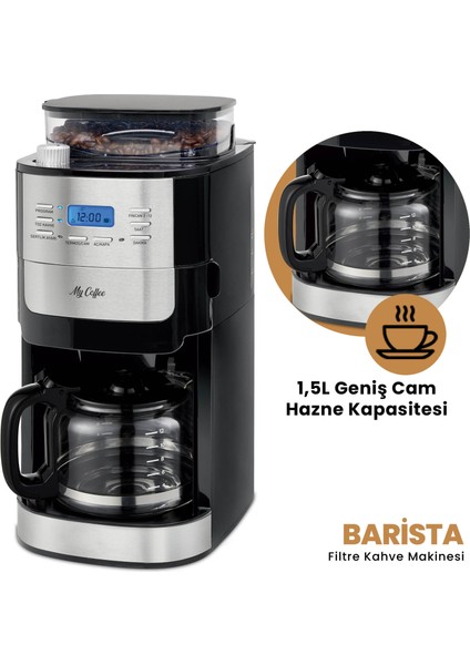 Barista MC-104 Otomatik Filtre Kahve MAKINESI-MC-104