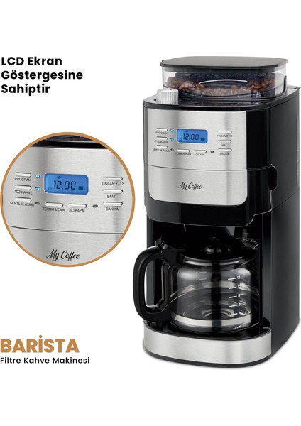 Barista MC-104 Otomatik Filtre Kahve MAKINESI-MC-104