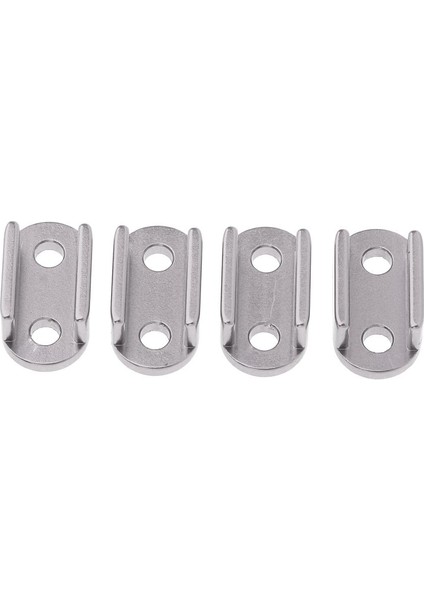 4x Metal Yaprak Yaylı Montaj Kelepçeleri Wpl 1/16 6WD Ordu Kamyon Aksesuarları Titanyum fiyatları