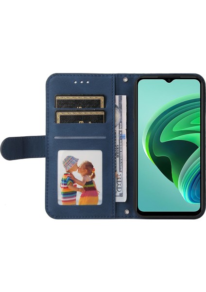 Xiaomi Redmi Için Cilt Fe Kılıfı Not 11E / 10 + 5g Mavi fırsatları