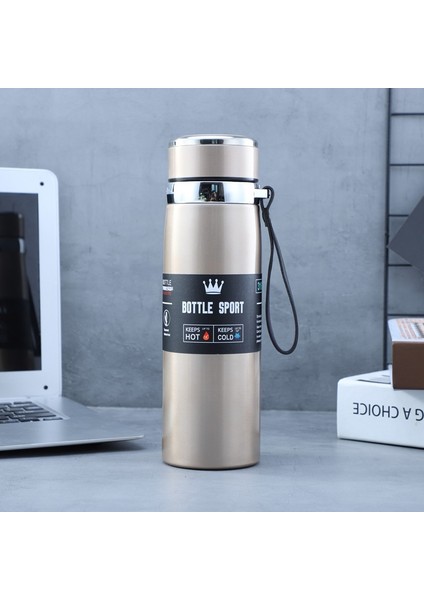 Dış Mekan Taşınabilir Halat Su Isıtıcısı, Kapasite: 800 ml Altın