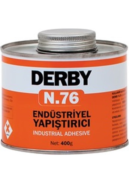 N.76 Endüstriyel Kontakt Teneke Yapıştırıcı 400 gr